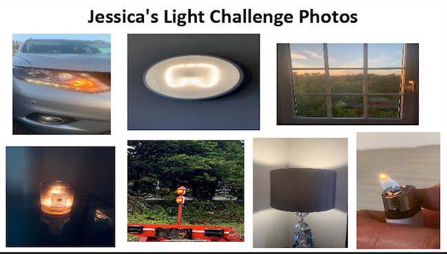 Jessicas Light Challenge photos