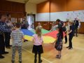 MC IAIN with Indoor parachute